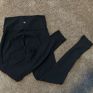 Lululemon size 6 Black Leggings